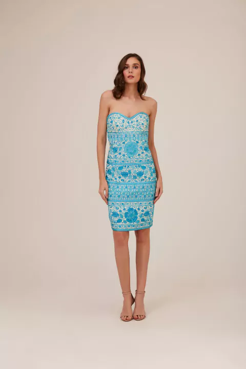 Vestido Curto Naeem Khan - 4 USA