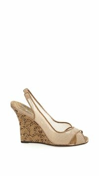 Sandália Manolo Blahnik Tela Bege - 40 EUR