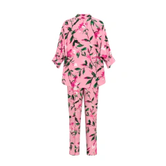 Conjunto camisa e calça estampada Carolina Herrera na internet