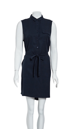 Vestido Jack Wills Azul Marinho - 12 USA