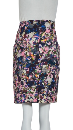 Saia Erdem Azul e Rosa - 46 IT - comprar online