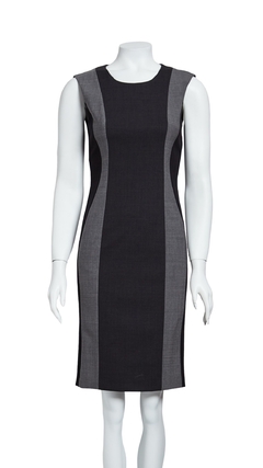 Vestido Dkny Cinza - 2 USA