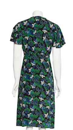 Vestido Saloni Estampado - 8 UK - comprar online