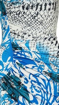Vestido Emilio Pucci Azul - 8 USA na internet
