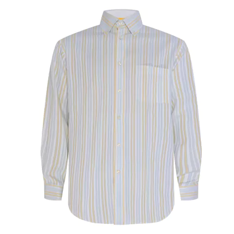 Camisa Listrada Ermenegildo Zegna Sport