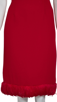 Vestido Maria Helena Lacerda Vermelho - comprar online