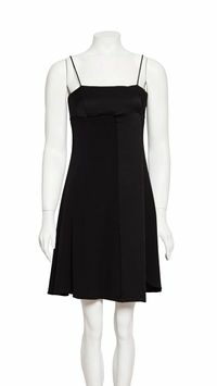 Vestido Curto Emporio Armani Preto - 38 IT - comprar online