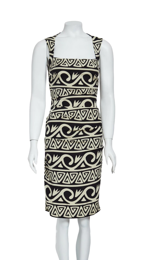 Vestido Nicole Miller Estampado - 2 USA