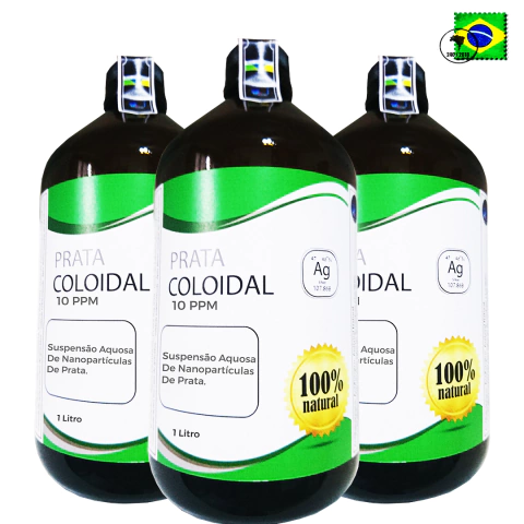 Prata Coloidal Original Verdadeira