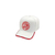 Boné Brim Branco com detalhe Xadrez