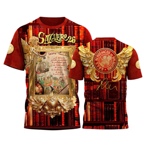 Camisa Enredo 2026 - A Biblioteca da Rosa - comprar online