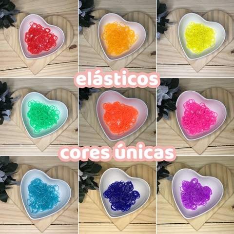 Elasticos Cor Única
