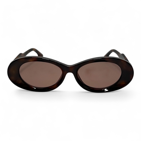 Catarina | Óculos de Sol Tartaruga Lente Marrom - comprar online