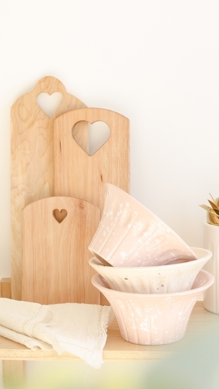 Tablas corazón grandes - nuevas!