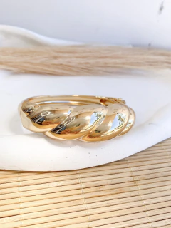 Bracelete Croassaint Folheado a Ouro 18k