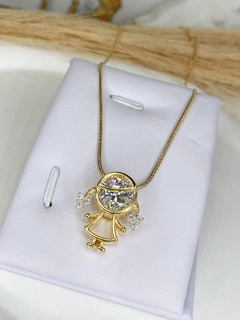 Gargantilha Filha Folheado a Ouro 18k - comprar online
