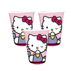 Vaso Polipapel Hello Kitty X8 Un - comprar online