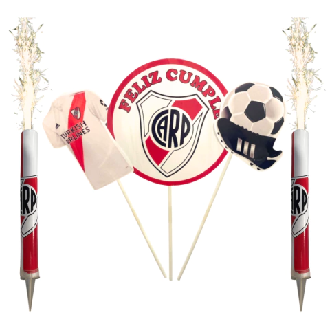 Combo Cake Topper + Bengala River Plate - comprar online