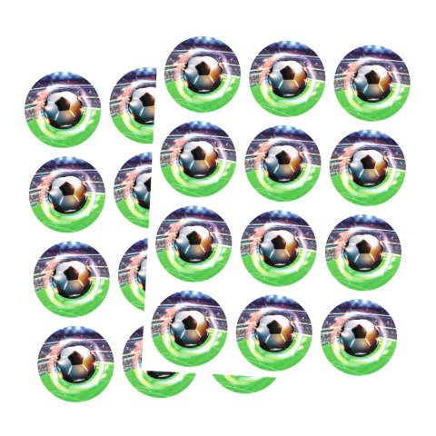 Plancha de Stickers Pelota x10 - comprar online