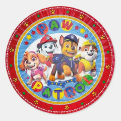 Plato Carton 18 CmPaw Patrol X8 Un