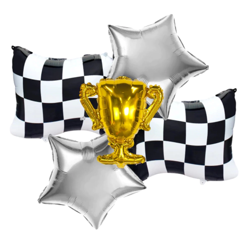 Set de Globos Carrera x5 Piezas - comprar online