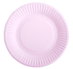 Plato Redondo Polipapel Pastel 18Cm