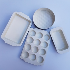 Molde Muffins X 12 Ceramica Antiadherente - comprar online