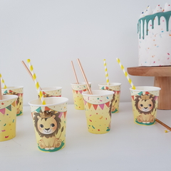 Vaso Polipapel Leon Animalito De La Selva en internet