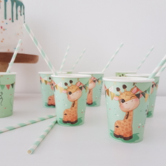 Vaso Polipapel Jirafa Animalito De La Selva en internet