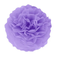 Guirnalda Pelota Pom Pom 10" Rosa / Violeta en internet