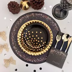 Platos De Sitio Enjoy Confetti x20 U - Planeta Fiesta