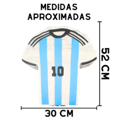 Piñata Artesanal Camiseta Argentina - comprar online