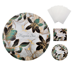 Plato De Sitio Magnolia Blue