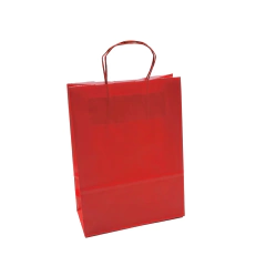 Bolsas De Papel Rojo Con Manija - comprar online