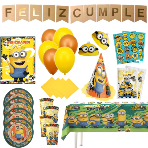 Kit Combo Cumple Full Minions - comprar online