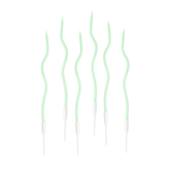 Imagen de Velas ondas pastel x6u