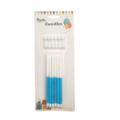 Velas con glitter x12 - tienda online