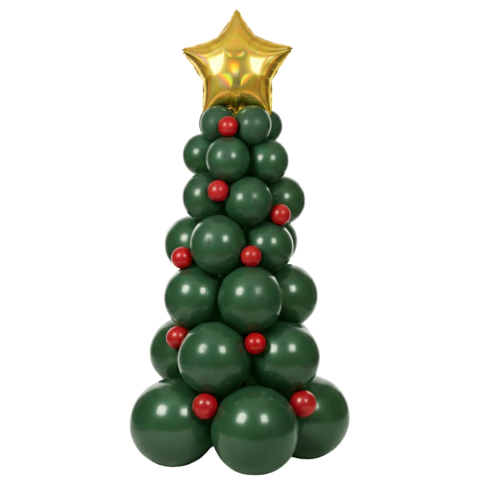Arbol Navideño de Globos