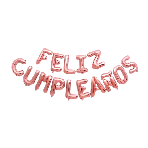 Globo Metalizado Feliz Cumpleaños - comprar online