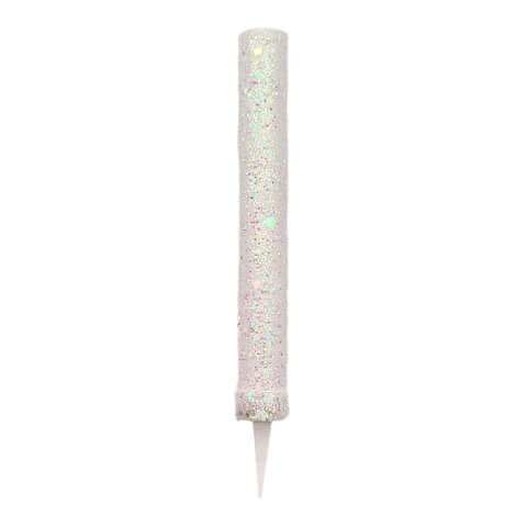 Bengala Glitter X 1 Negro | Blanco - Planeta Fiesta