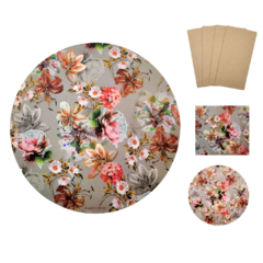 Plato De Sitio Flores De Ensueño - tienda online