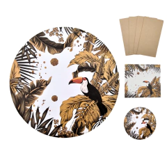Plato De Sitio Selva Tropical