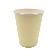 Vaso Polipapel Amarillo Pastel