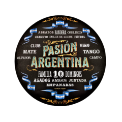 Plato De Sitio Pasión Argentina - comprar online
