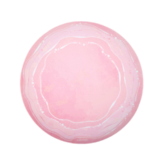 Plato De Sitio Ondas Pasteles Rosa