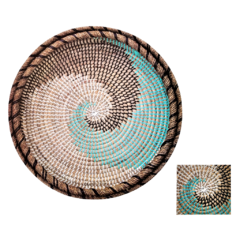 Plato De Sitio Simil Fibras Rústicas - comprar online