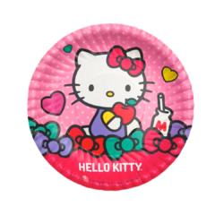 Plato Carton 18 Cm Hello Kitty X8 Un - comprar online