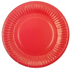 Plato Redondo Polipapel Lisos 18Cm - comprar online