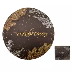 Plato de sitio + Porta Servilleta/Cubiertos x50un - comprar online