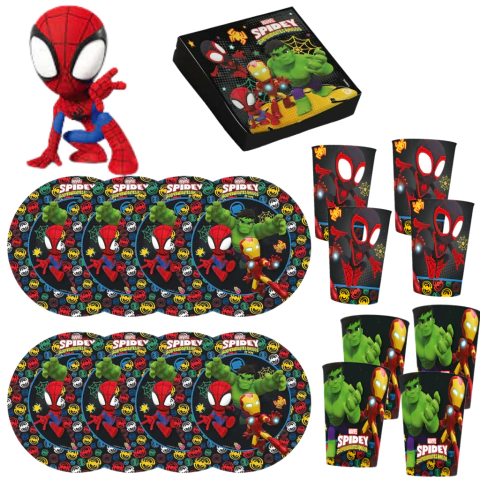 Kit Combo Cumple Esencial Spidey - comprar online